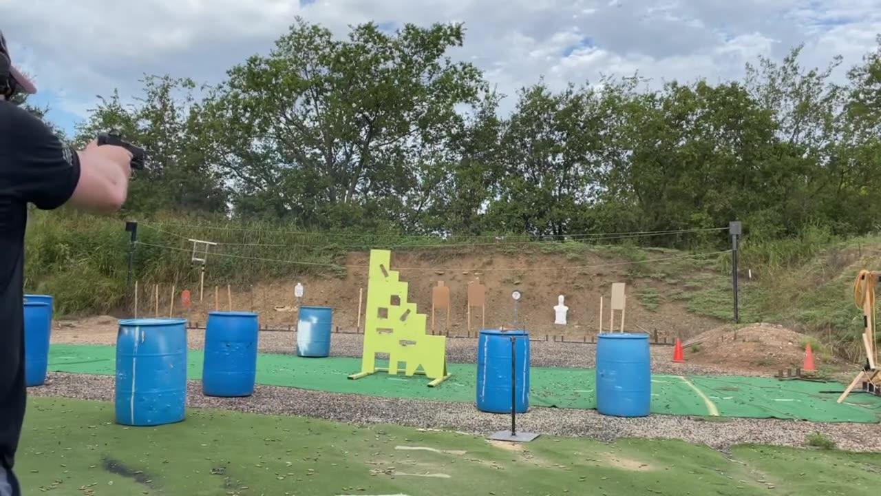 10 Shots on a 6” Plate at 25 Yards in 9 Seconds