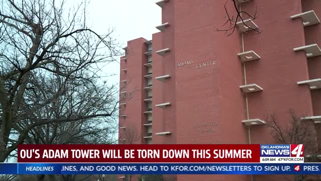 OU dormitories to be torn down