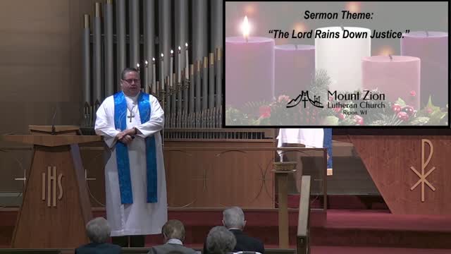 Mt. Zion Lutheran Church (WELS), Ripon, WI 11-28-21