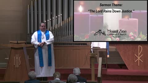 Mt. Zion Lutheran Church (WELS), Ripon, WI 11-28-21