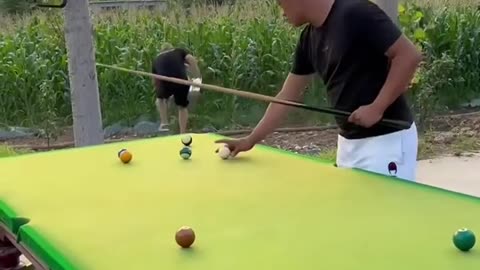 Funny video billiards million viewer