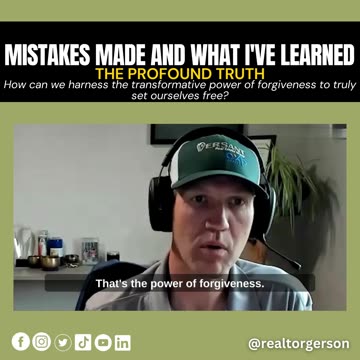 Can Forgiveness Liberate Us?