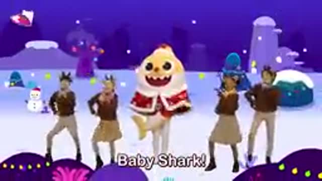 Baby shark Christmas Dance