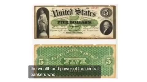 Civil war was still about the BANKERS...