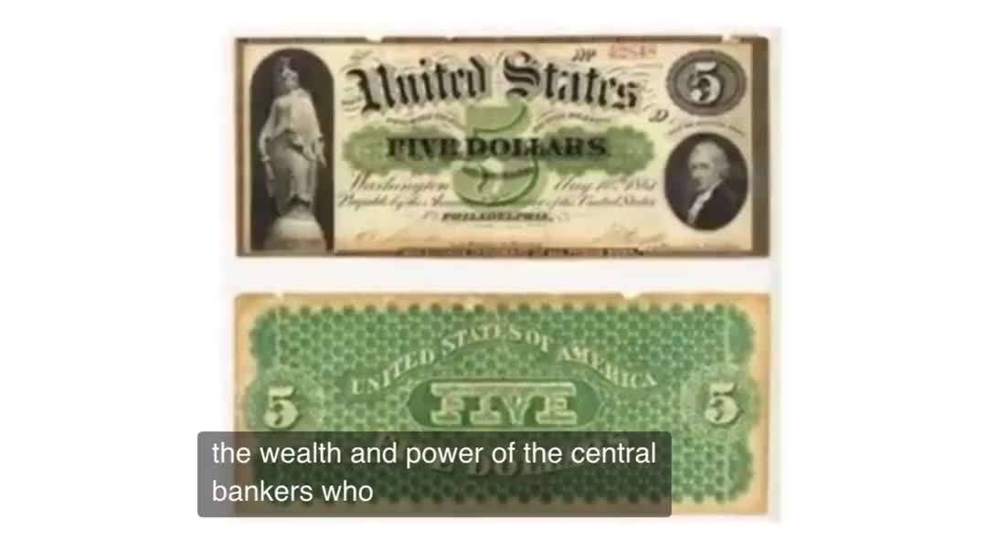 Civil war was still about the BANKERS...