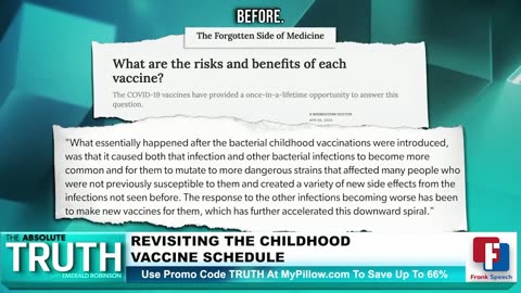 Explosive Report Drops a Bomb on the Entire Childhood Vaccine Schedule