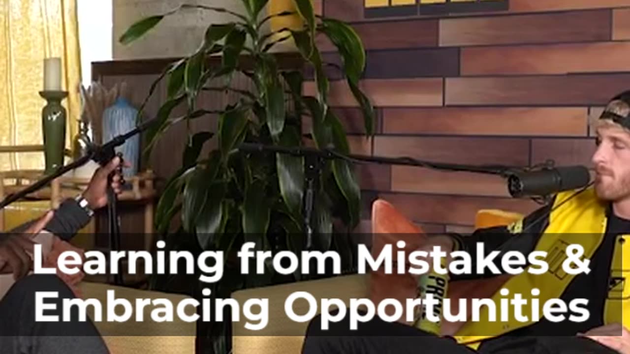 LOGAN PAUL & KAVIN HART learning from mistakes & embracing opportunities