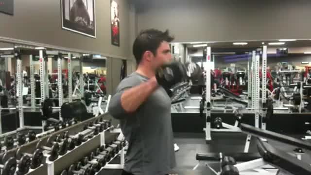 Dumbbell Standing External Rotation - Flip Fitness Canada