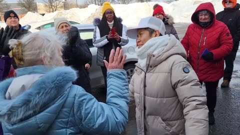 Ones upon a time people danced with The Queen