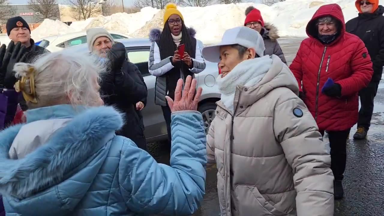 Ones upon a time people danced with The Queen