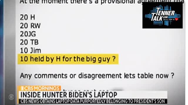 BIDEN LAPTOP BOMBSHELL CBS NEWS - NCSWIC