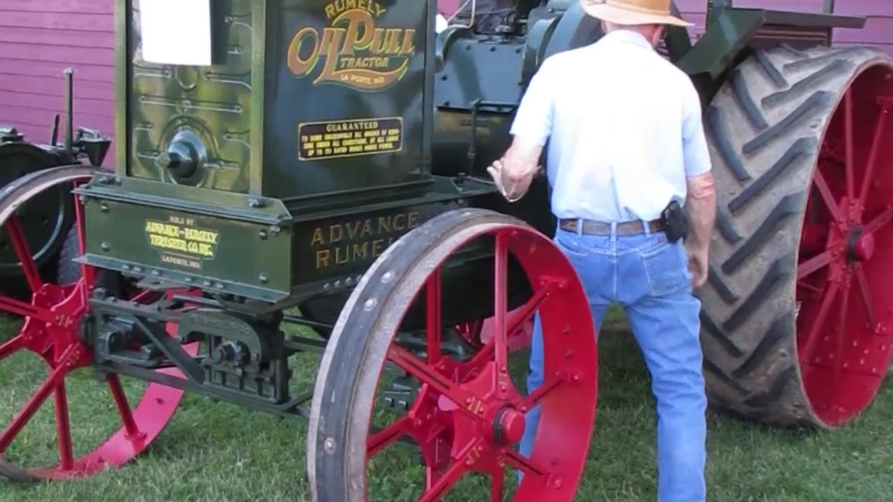 1920 Rumley Oil Pull Tractor