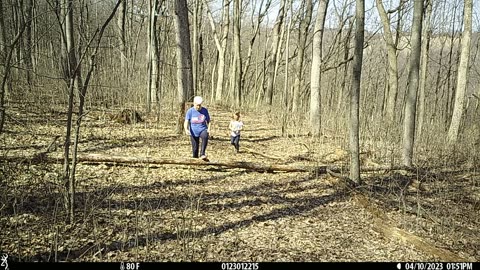 Sloane walk with Grandma T