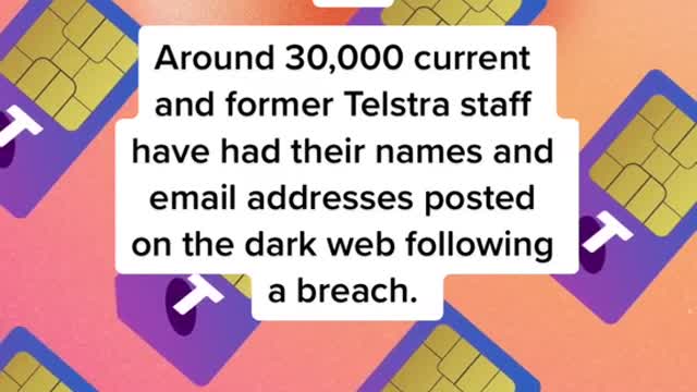Telstra has just been hit by a major data breach