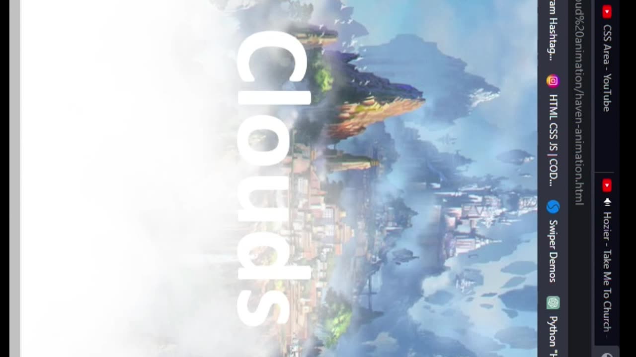 Clouds Animation #shorts #short