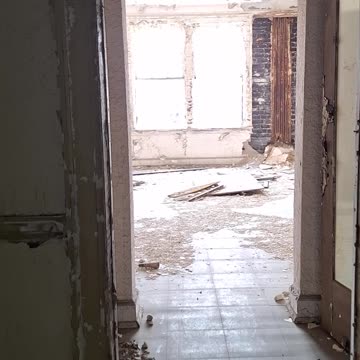 Abandoned art deco apartments