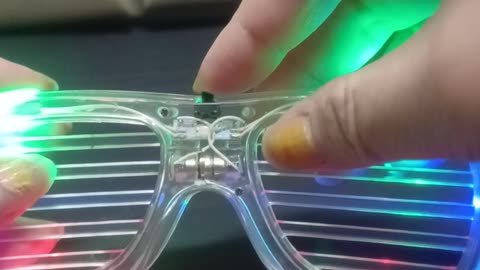 led glasses