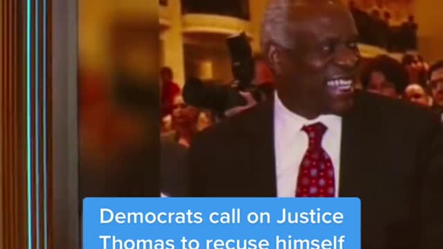 Democrats call on Justice Thomas to recuse himself from election-related cases