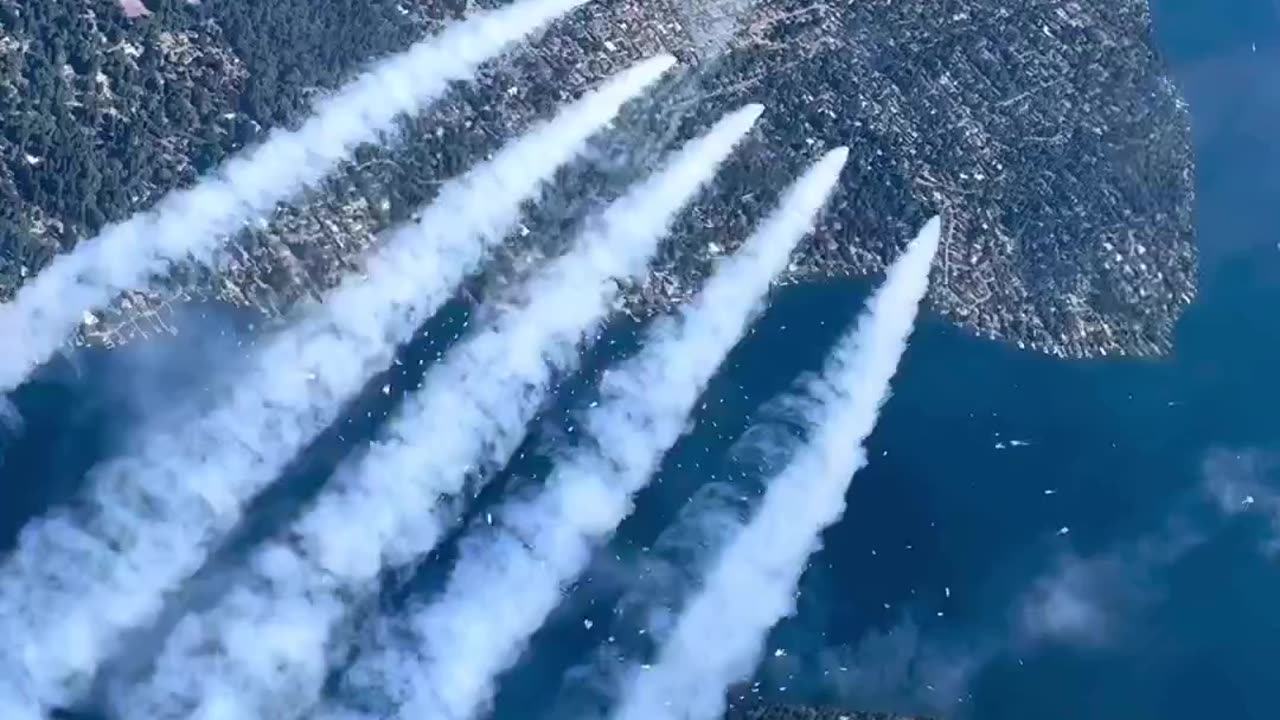 The view from sky.