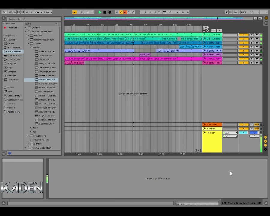 ableton produção musica eletronica by kaden