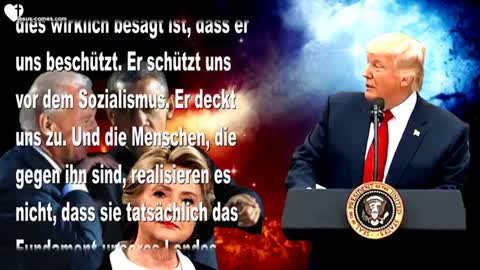 Die Welt muss jetzt wählen... Präsident Trump ist immer noch Meine Wahl ❤️ Liebesbrief von Jesus