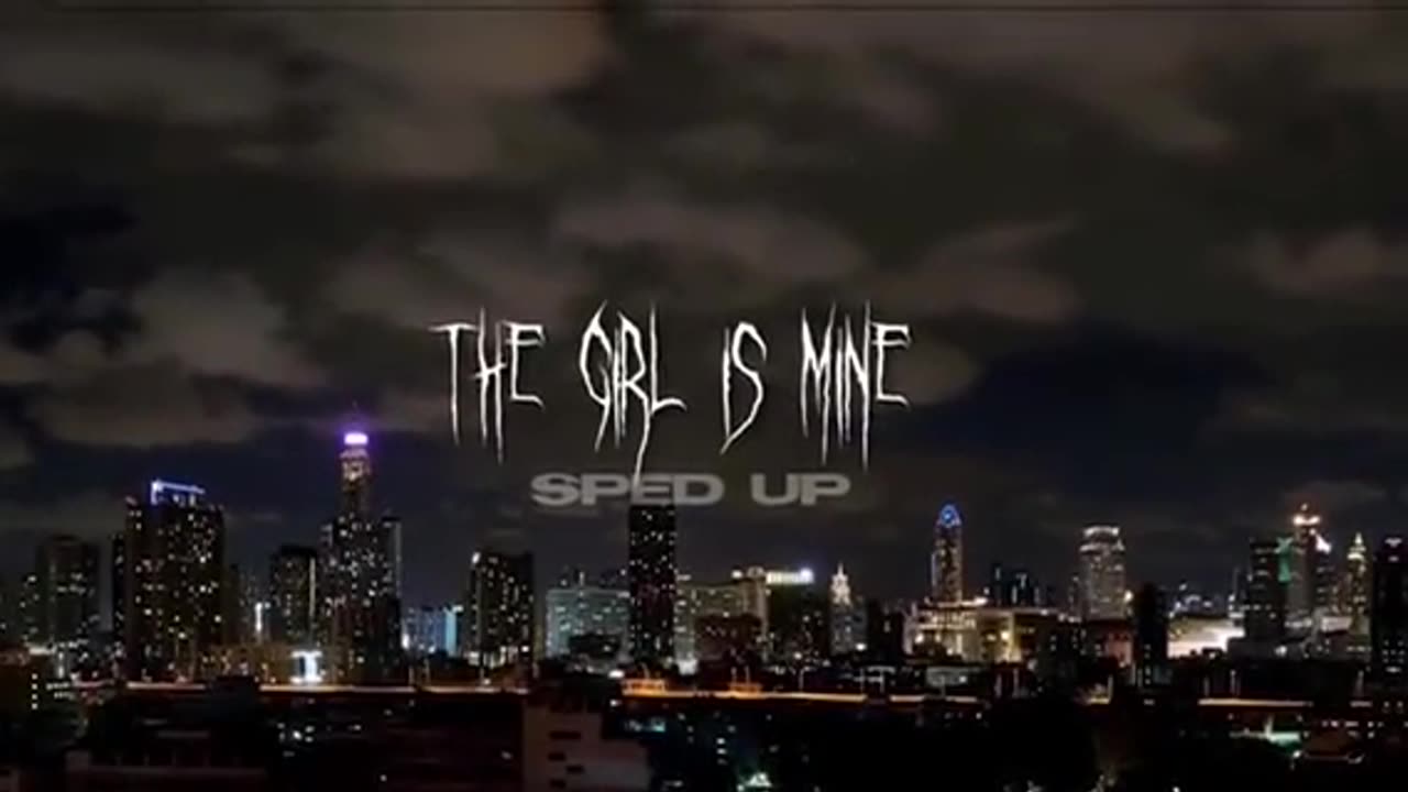 the girl Is Mine- Speed up full Song