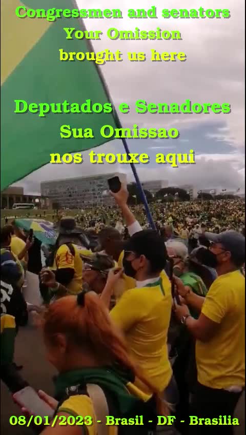Invasão de Brasilia - 08/01/2023 - Brasil - DF - Brasilia