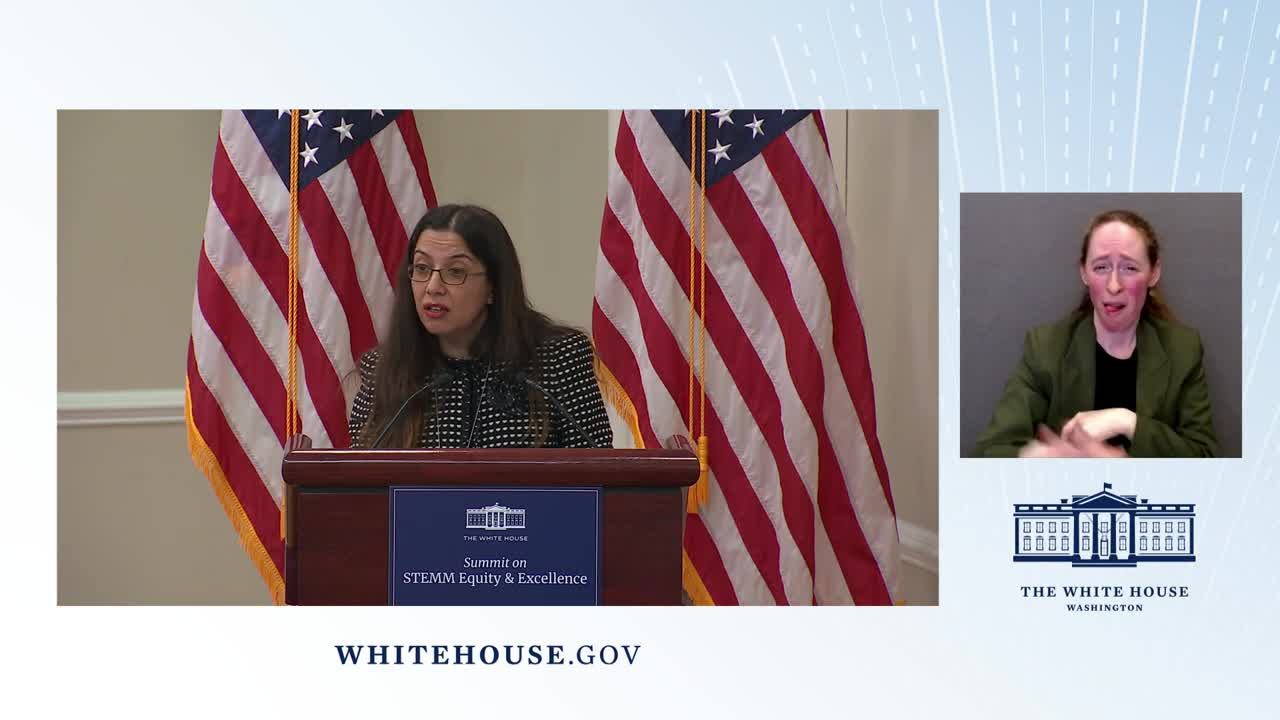 White House Summit on Equity and Excellence in STEMM