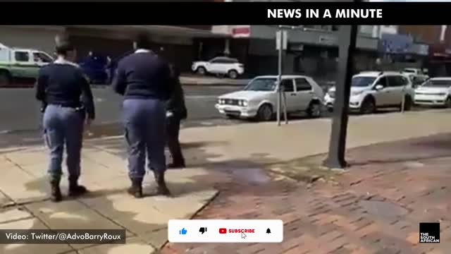 Man DISARMS SAPS police officer _ NEWS IN A MINUTE