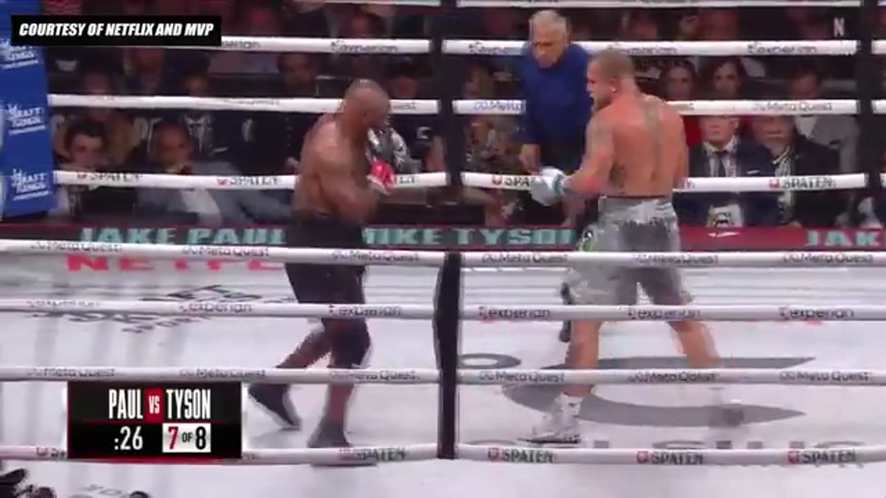 Jake Paul Defeats Mike Tyson Via Unanimous Decision At Netflix Boxing Event