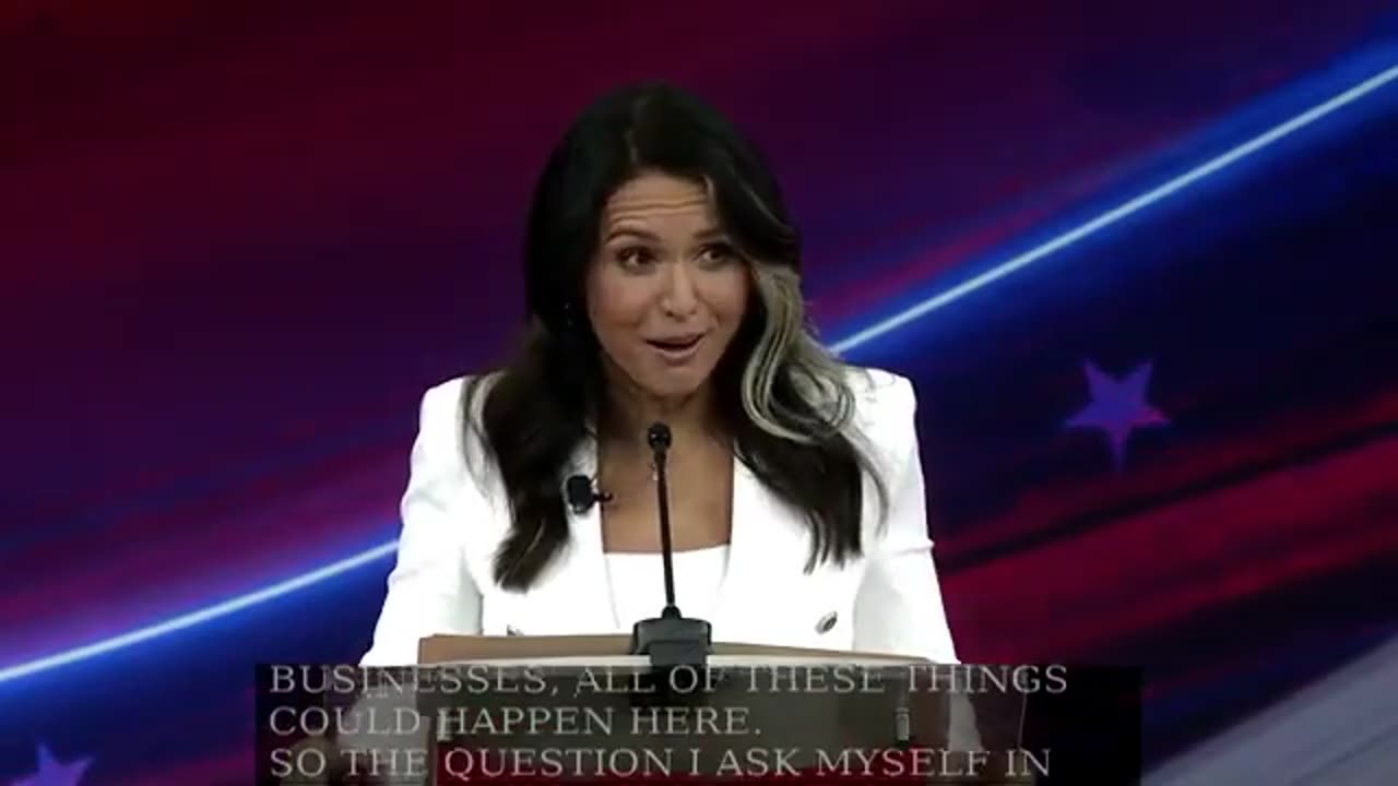 Tulsi Gabbard hgas a message for Justine Trudeu.🇺🇸🦅🇨🇦🍁