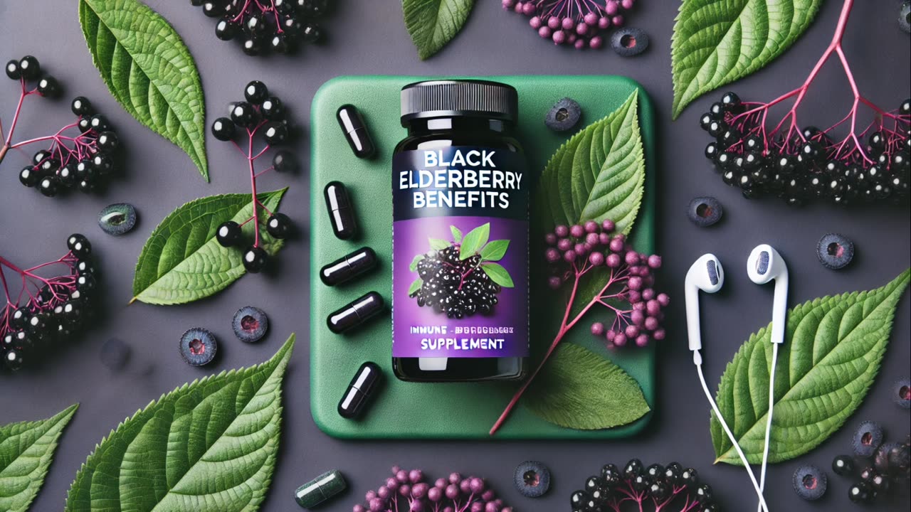 Black Elderberry for Cold & Flu Relief #elderberry #immunesupport #respiratoryhealth