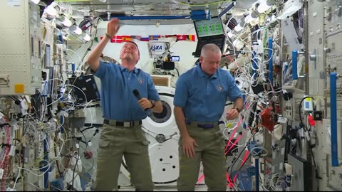 Space Station Crew Discusses Life in Space with Mississippi Students