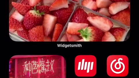 37_41_小花_#iphone iOS14系统#手机桌面 太美了吧