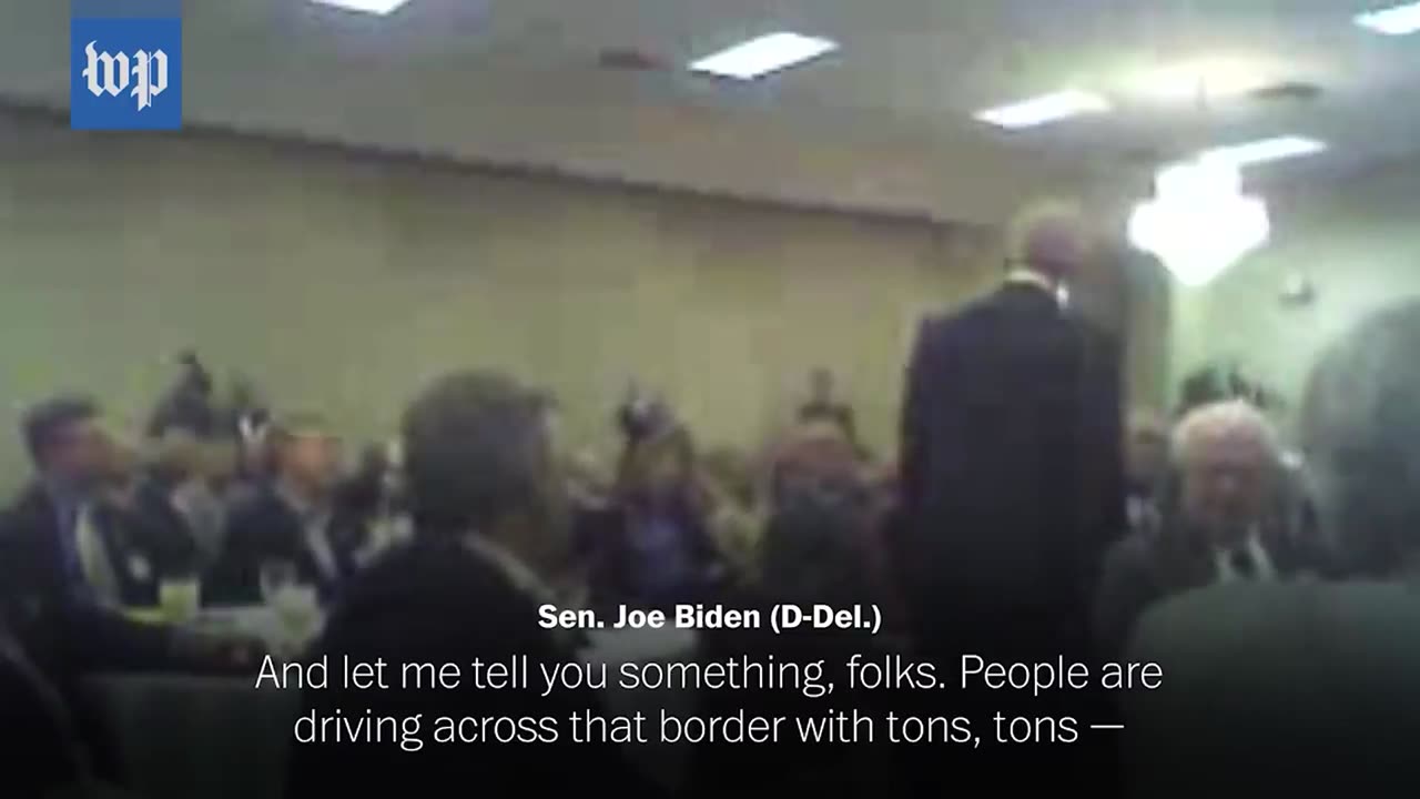 In 2006, Senator Joe Biden said he voted for "700 miles of fence" at the border