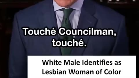 A white man identifies as a lesbian woman of color, and people are upset about it.