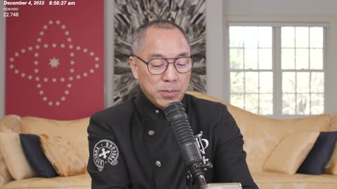 20221204文贵先生直播：共产党将会如何使用核酸检测这个政治武器