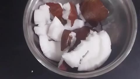Coconut milk making idea
