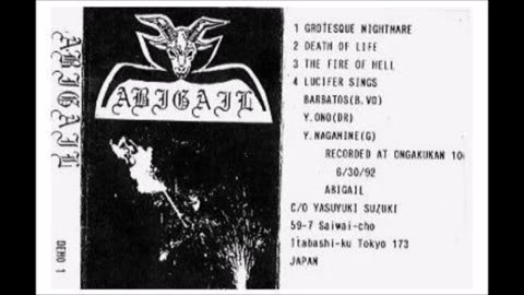 Abigail - (1992) - Demo I