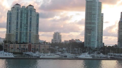 See the Miami skyline on the Crystal Serenity with Amazing Romance Travel!