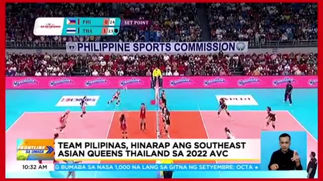 Pilipinas, nanalo kontraAustralia sa classificationround ng AVC Cup 2022