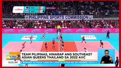 Pilipinas, nanalo kontraAustralia sa classificationround ng AVC Cup 2022