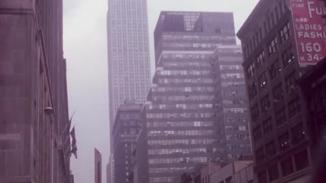 1966 Times Square & around New York