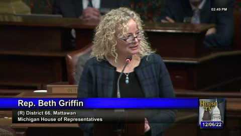 Rep. Beth Griffin (R) farewell - Dec. 2022