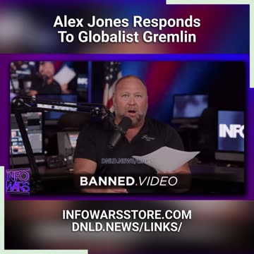 Alex Jones' Message To Big Pharma Globalist Gremlin Peter Hotez - 6/23/23