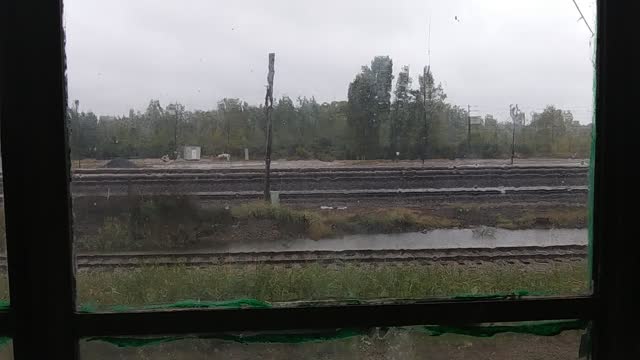 Rain & Wind at the PH&D Railroad Historical Society