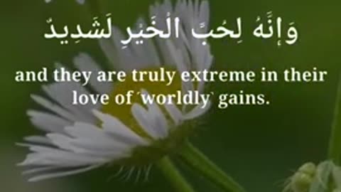 Surah al-adiyat by Mishary Rashid Alafasy with Arabic subtitles and English Translations.#shorts