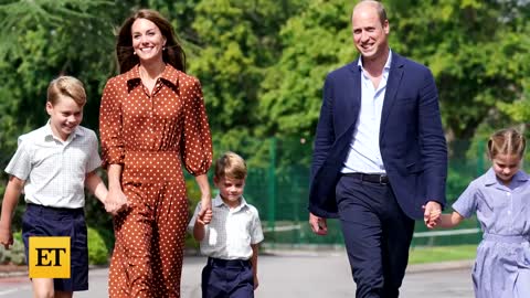 Royal Kids Visit Their New School!