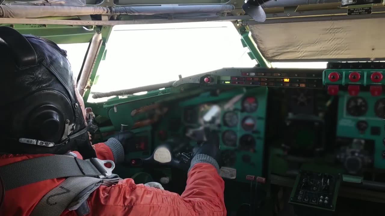Russian Missile Carriers Fly Over The Sea Of Japan