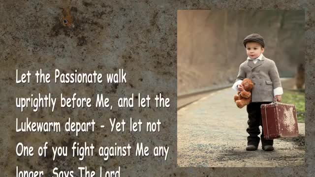 Obey My Voice or leave... But no longer fight against Me 🎺 Trumpet Call of God (1)